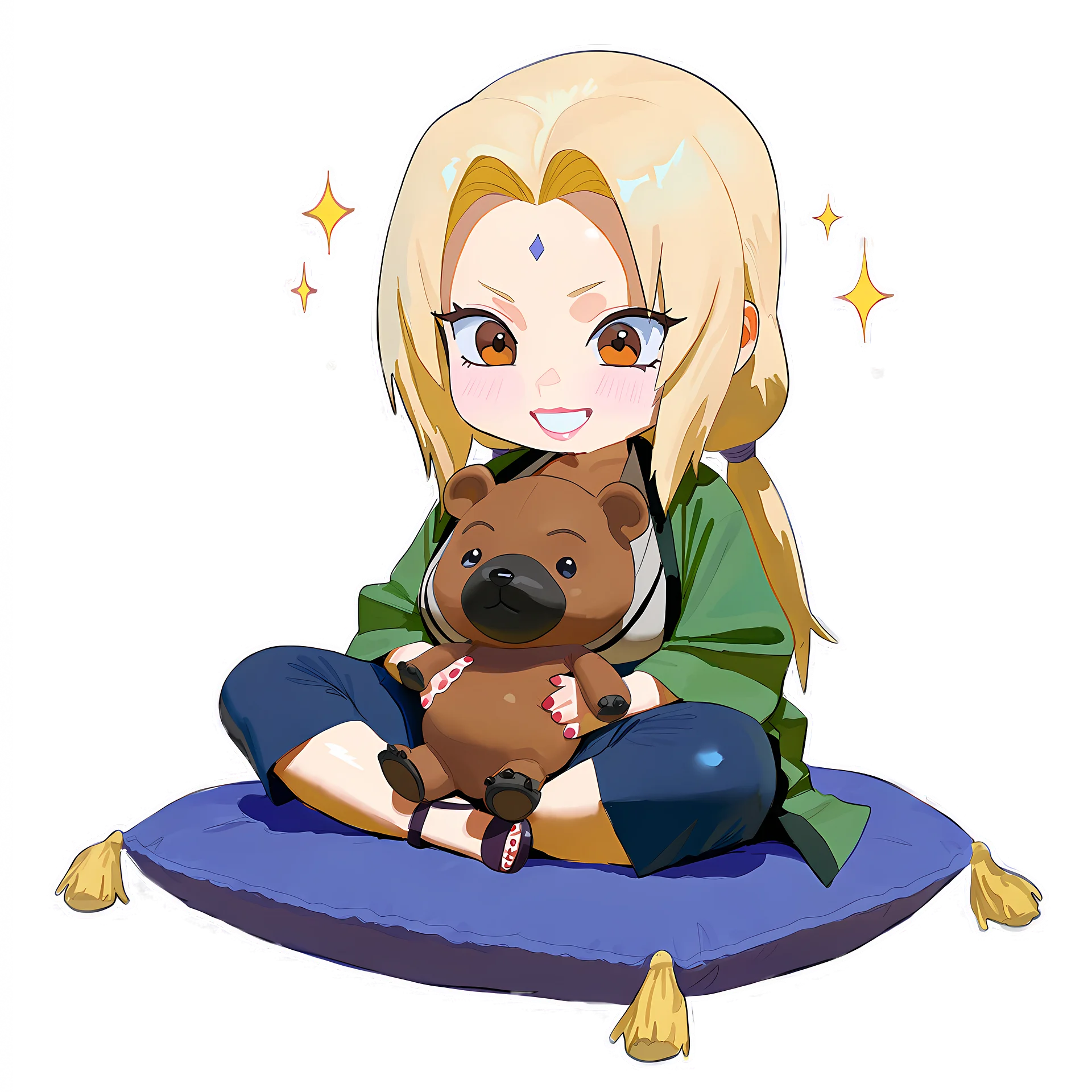 Tsunade Chibi Sticker product image (4)