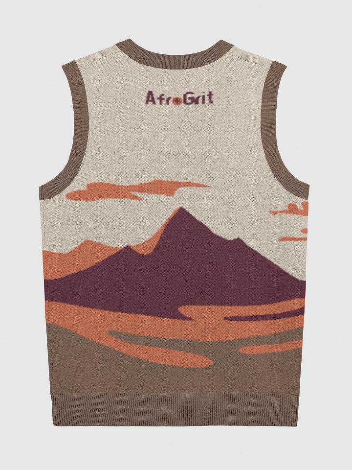 Knitted V-Neck Vest product image (8)