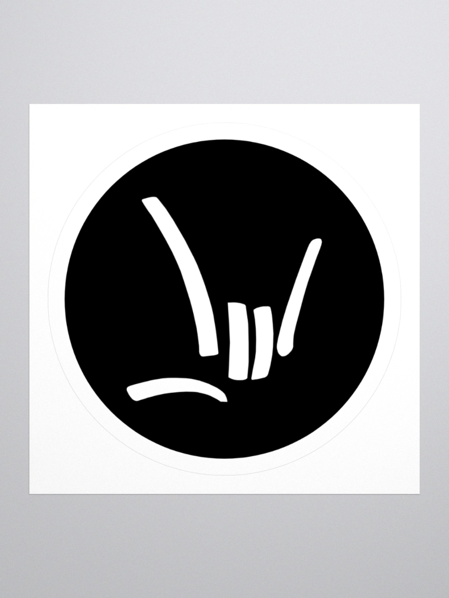 Skinny ILY Sticker product image (1)