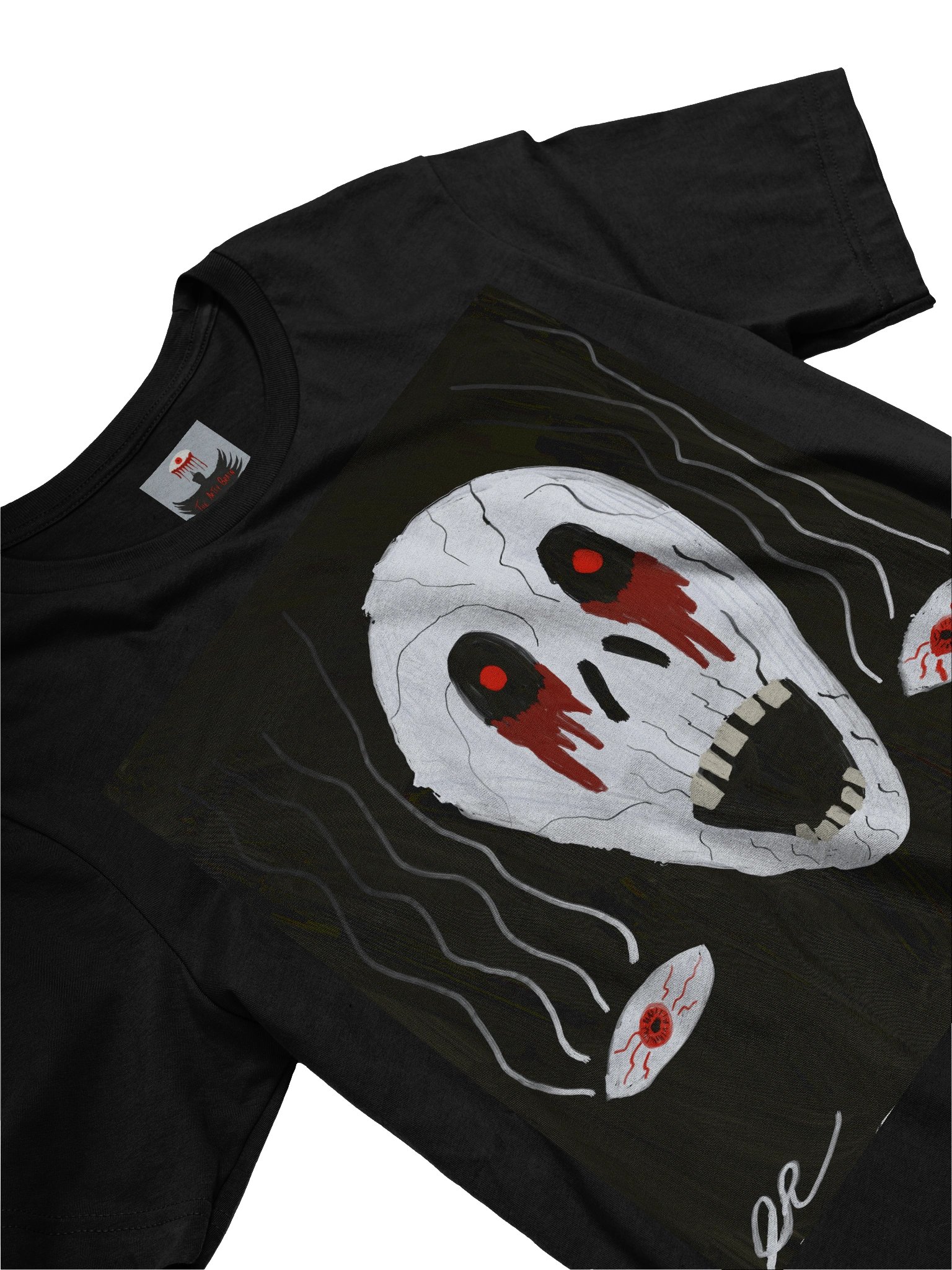 Blood-Eyed Skull Graphic Tee — Bella+Canvas Supersoft product image (3)