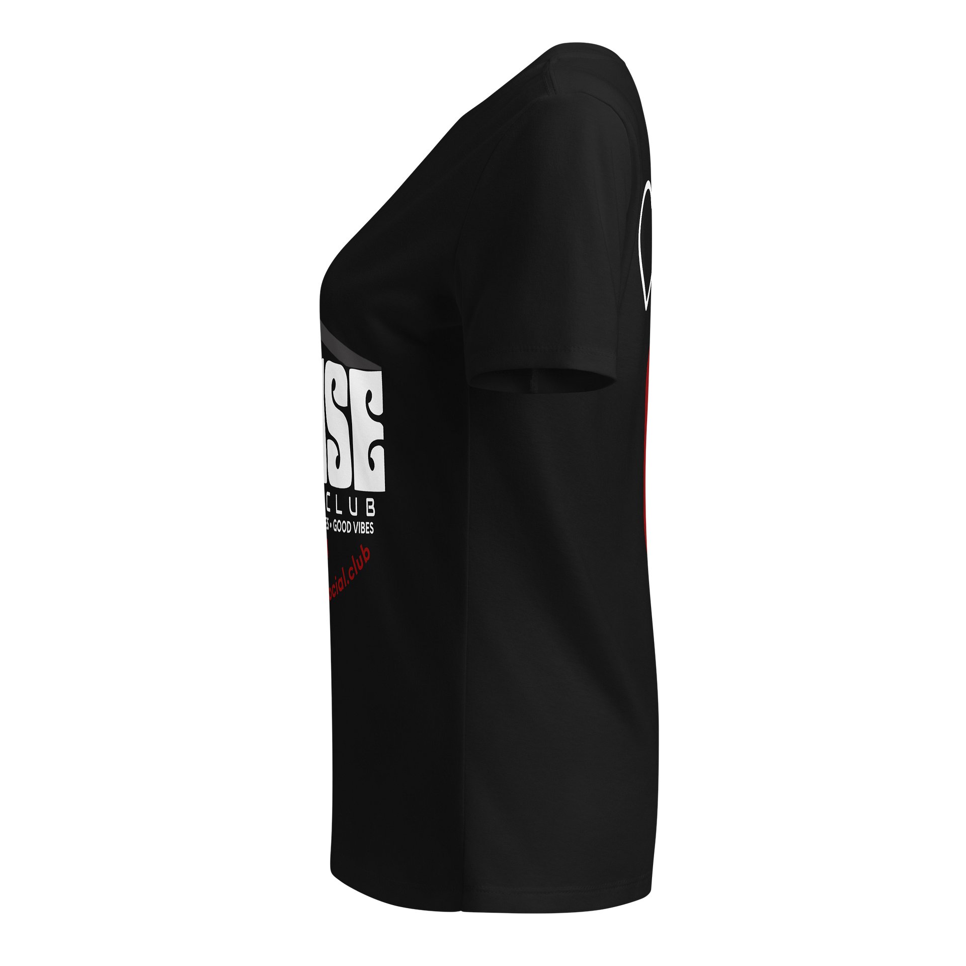 The House Women’s V‑Neck Tee-Black product image (2)