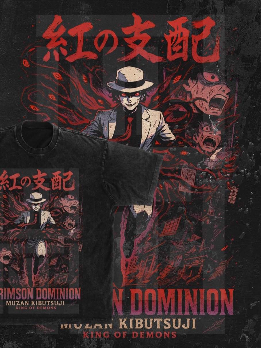 MUZAN KIBUTSUJI Demon slayer | Kimetsu no Yaiba t-shirt PNG design product image (1)
