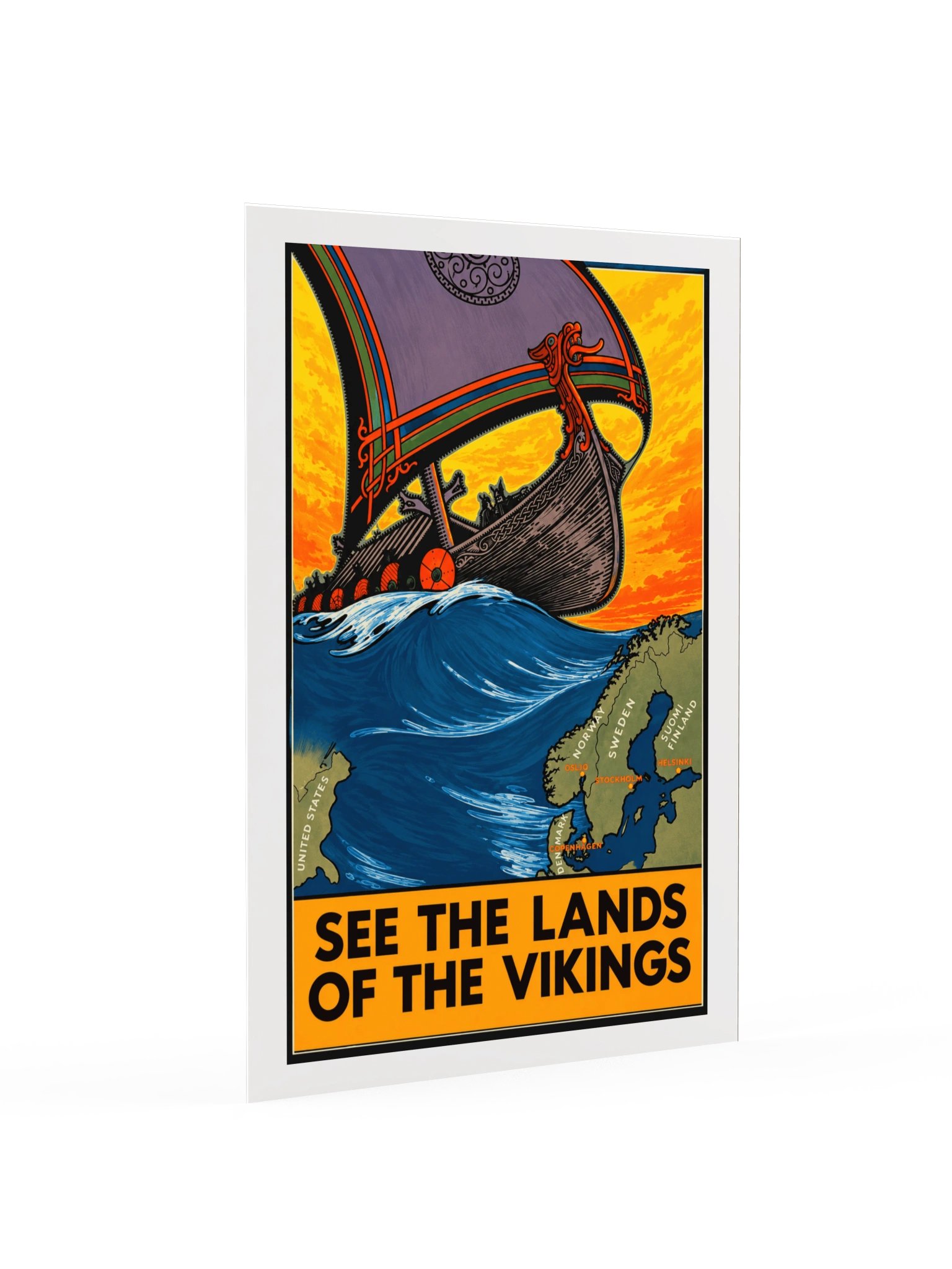 See the Lands of the Vikings Poster product image (10)
