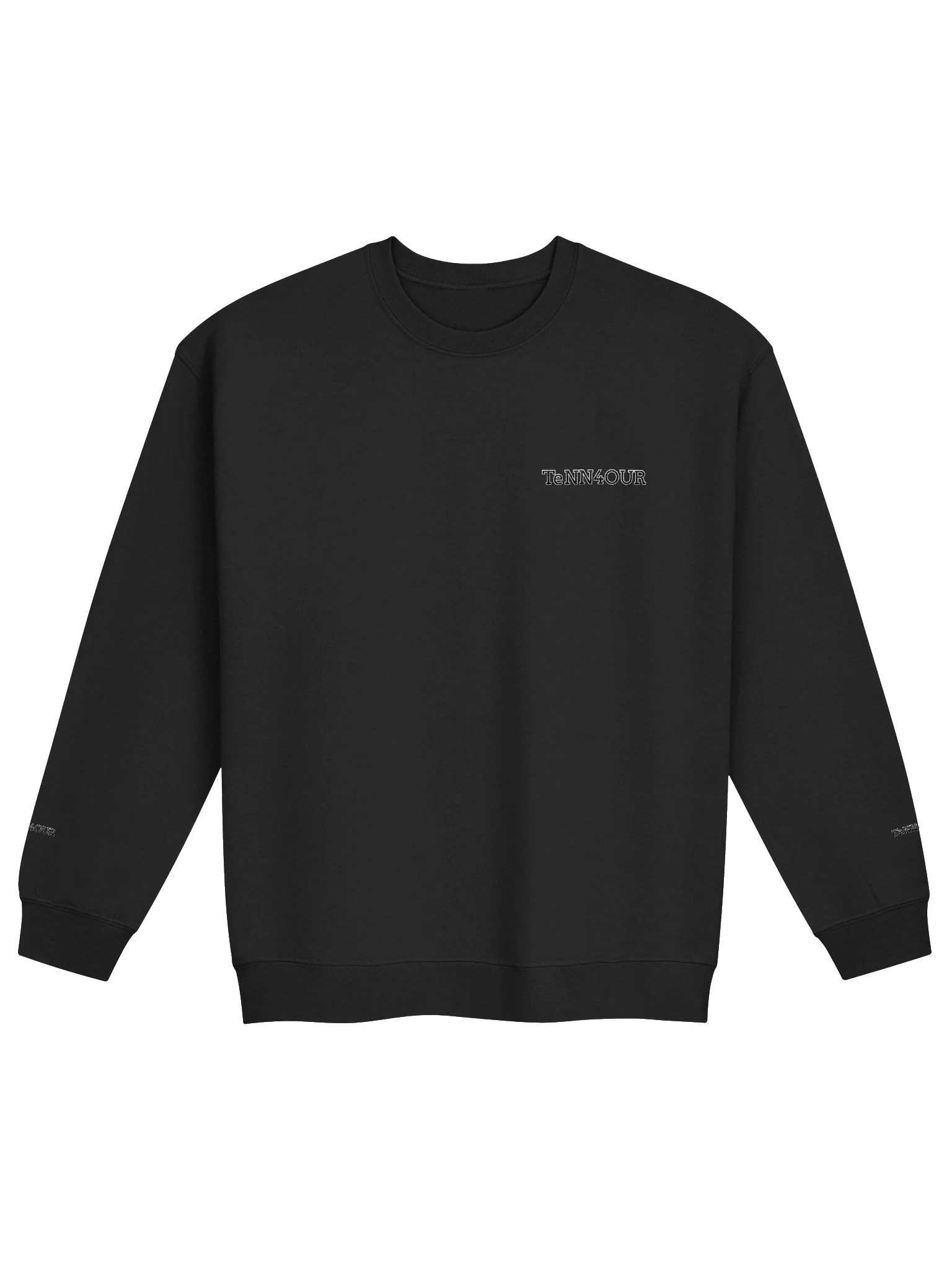 Embroidered White Outline Crewneck Sweatshirt product image (2)