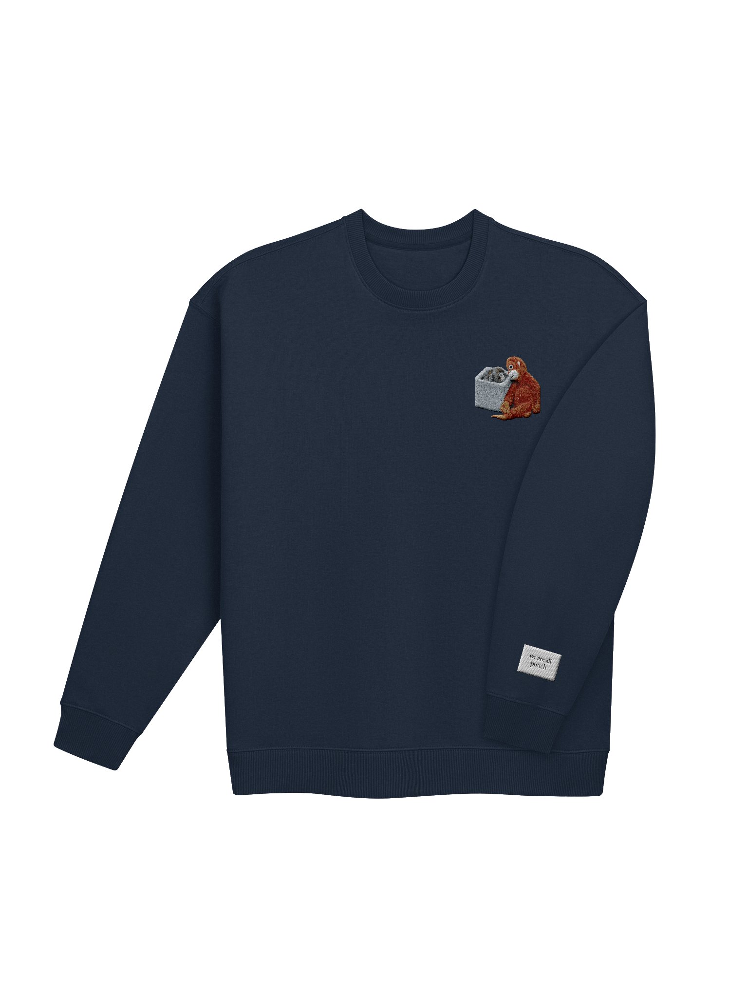 concrete block - embroidery crewneck product image (8)