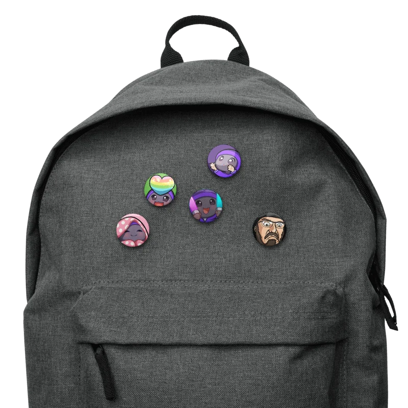 Emote Pin Set 1 product image (2)