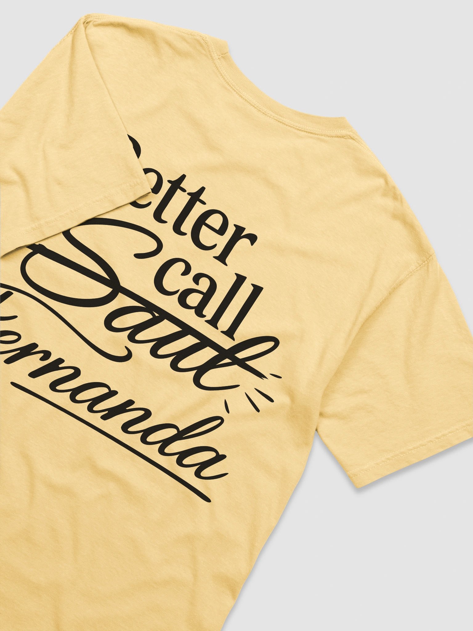 Team T-Shirt - Fernanda (Yellow) product image (6)