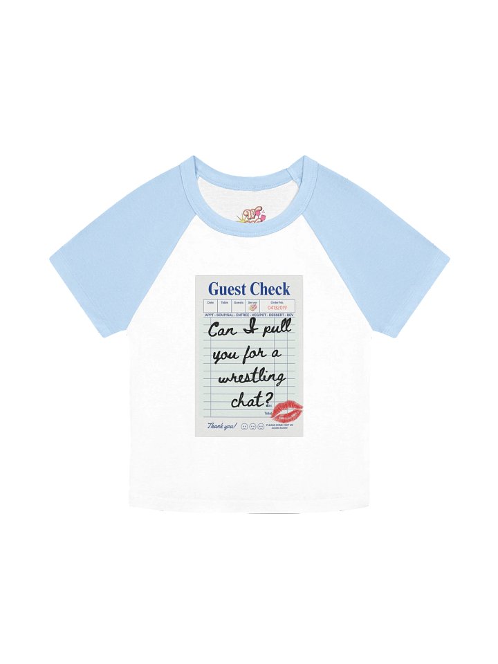 Can I Pull You For A Wrestling Chat? Baby Tee product image (1)