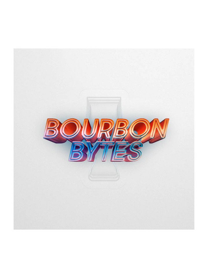 Bourbon Bytes Transparent Sticker product image (1)