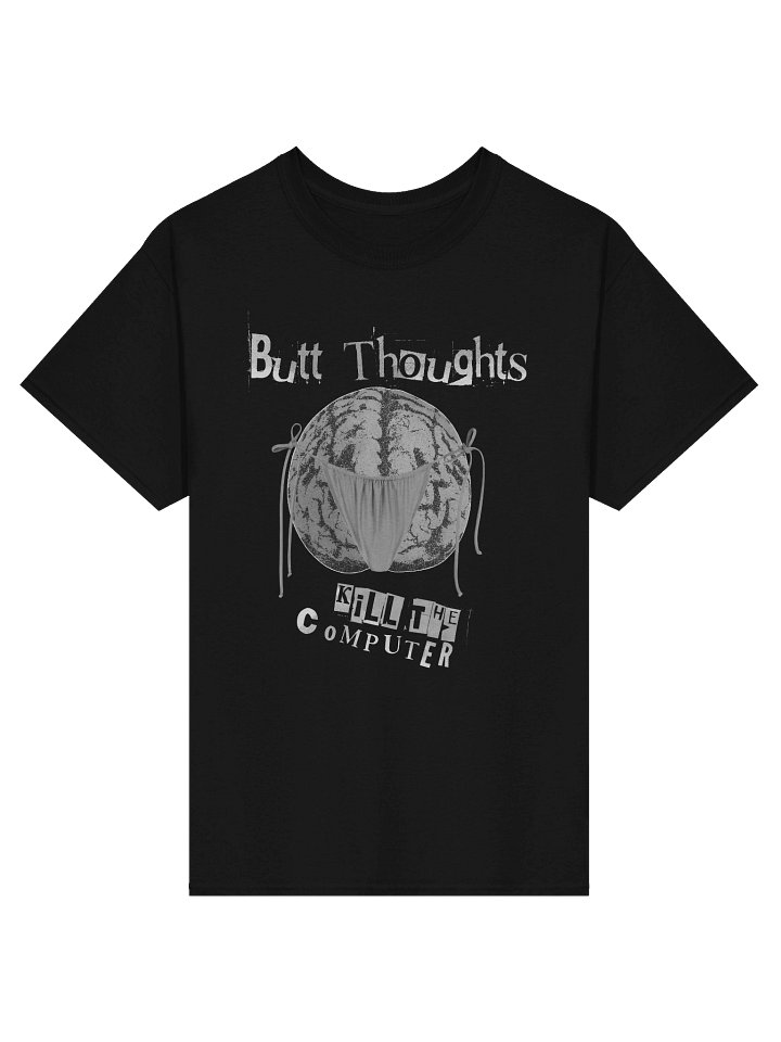 Butt Thoughts Gildan Unisex T-shirt product image (1)