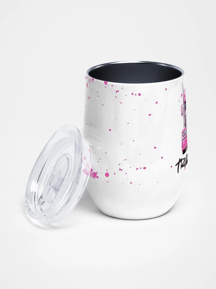 Trucker Wife Wine Tumbler product image (2)