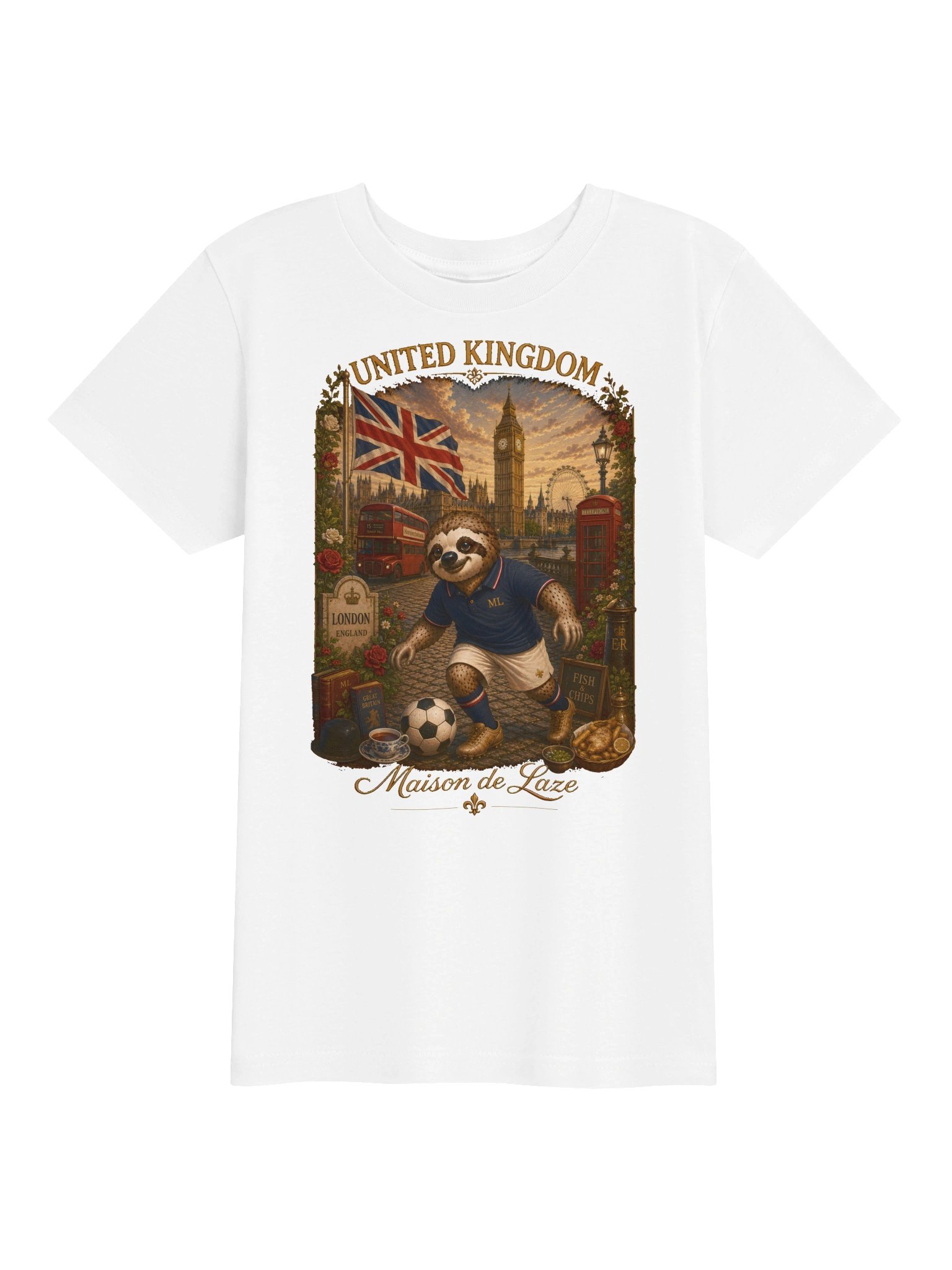 United Kingdom Kids' T-Shirt — World Collection product image (1)