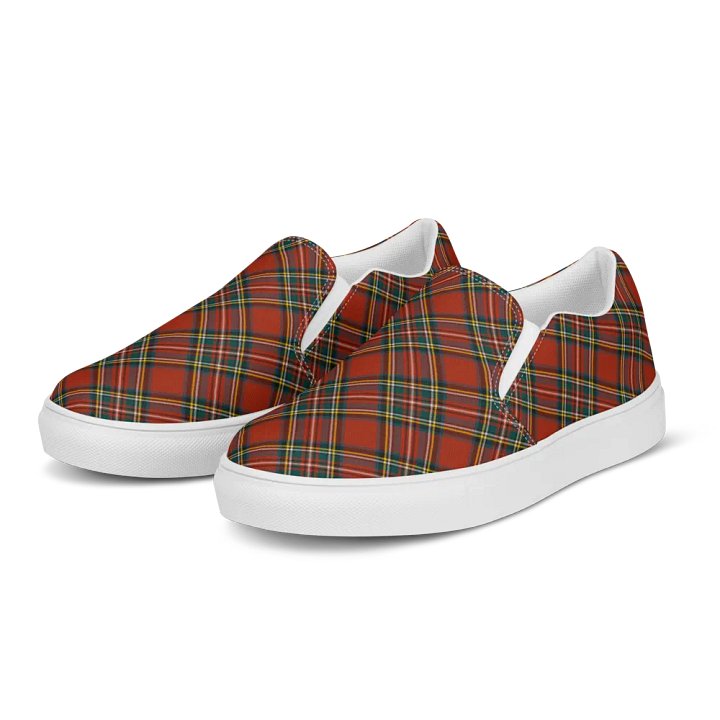Royal Stewart Tartan Women's Slip-On Shoes product image (2)