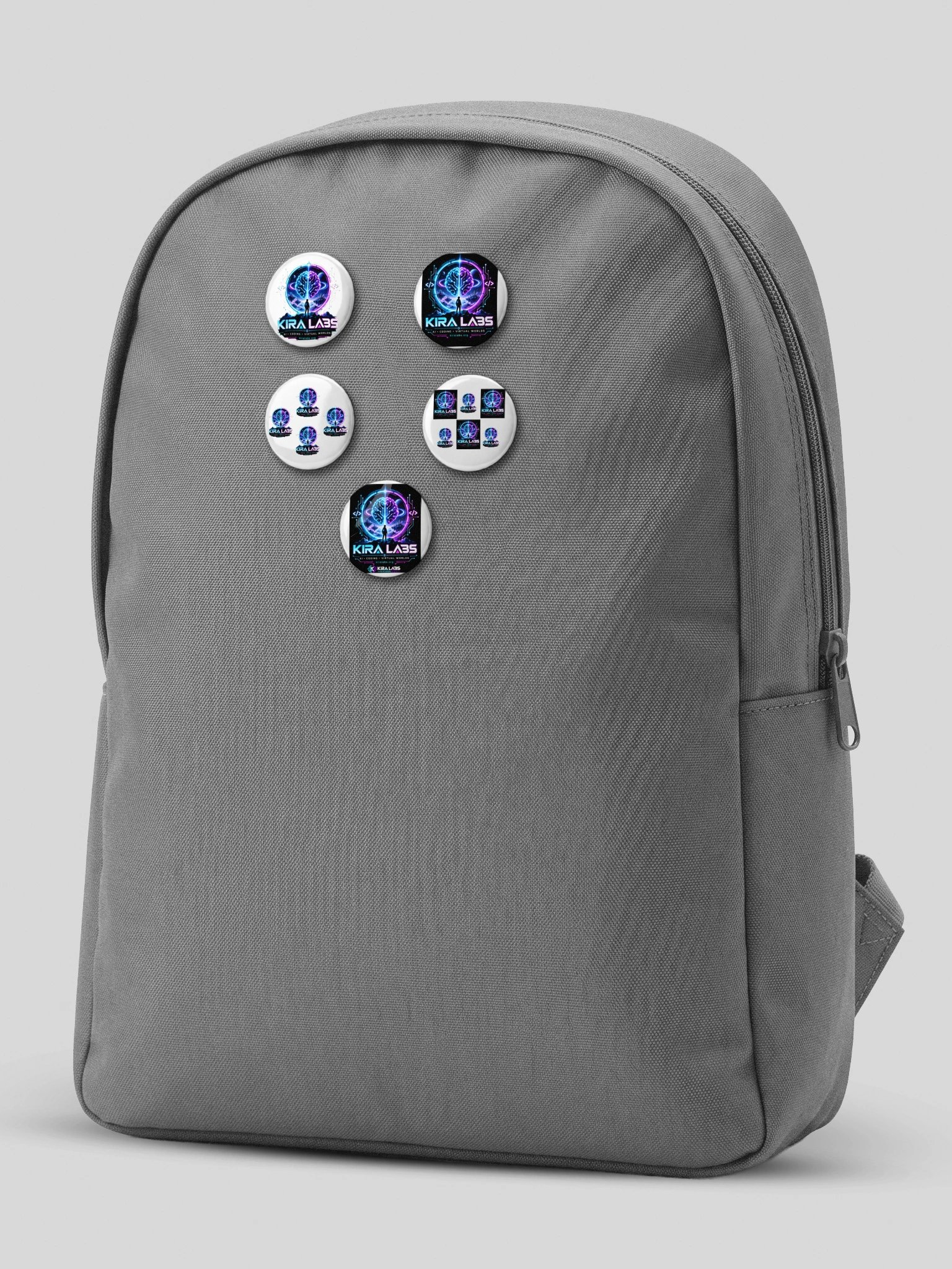 Kira Labs AI Coding Virtual Worlds Button Pin Set product image (14)