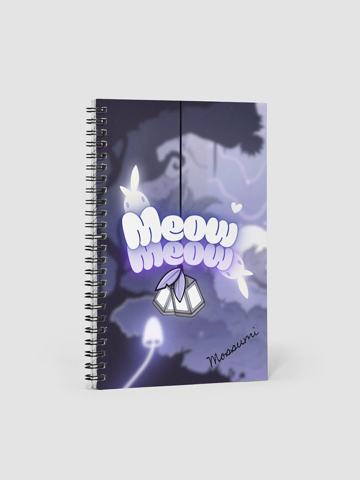 Signed Glowing Nature Dreams Spiral Notebook product image (1)