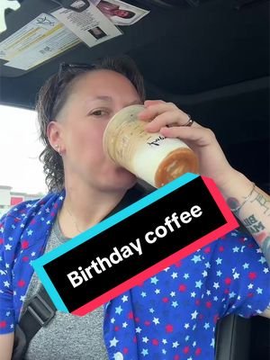 Free birthday coffee from Starbucks #fyp #birthday #wlw #lesbiansoftiktok #36 