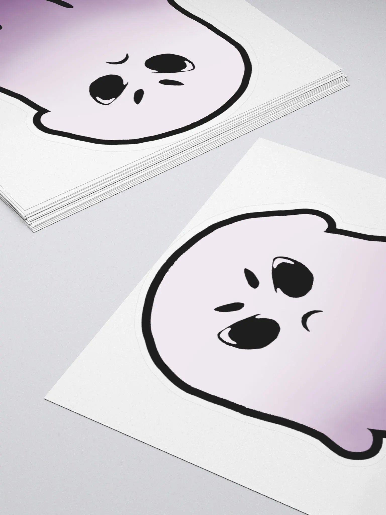 Big boi ghostie sticker product image (4)