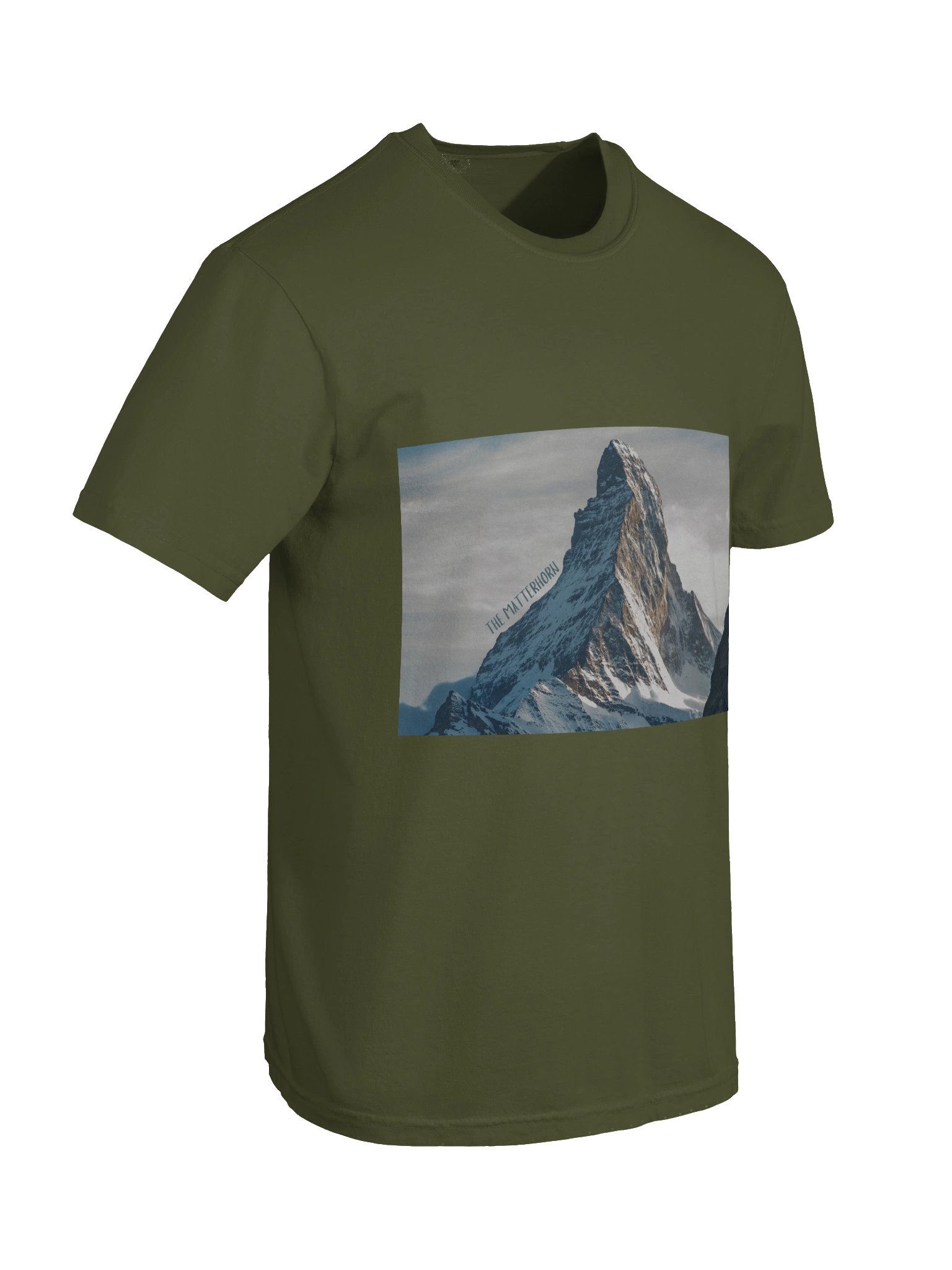 Enduring Peaks Unisex T-Shirt – Vintage Mountain Photography Tee product image (2)