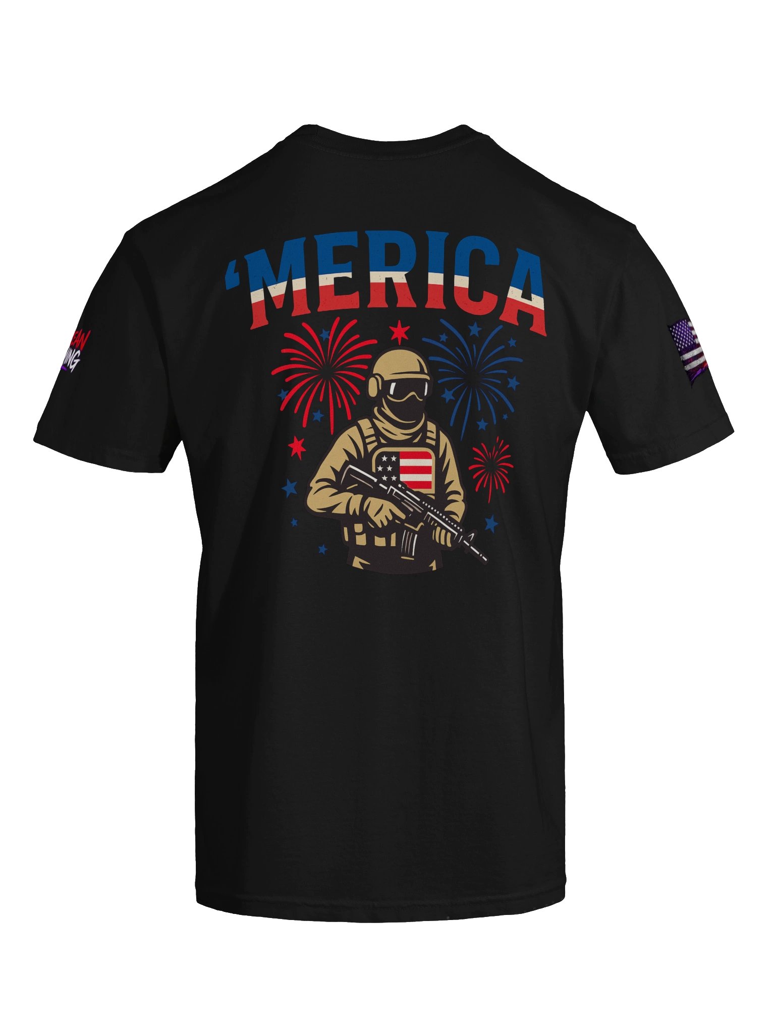 Patriotic Shield Emblem Tee product image (57)