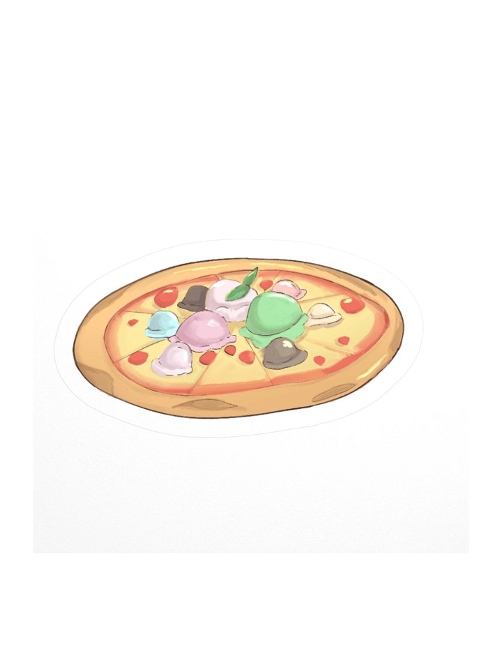 Pizza Ice Cream - Sticker product image (2)