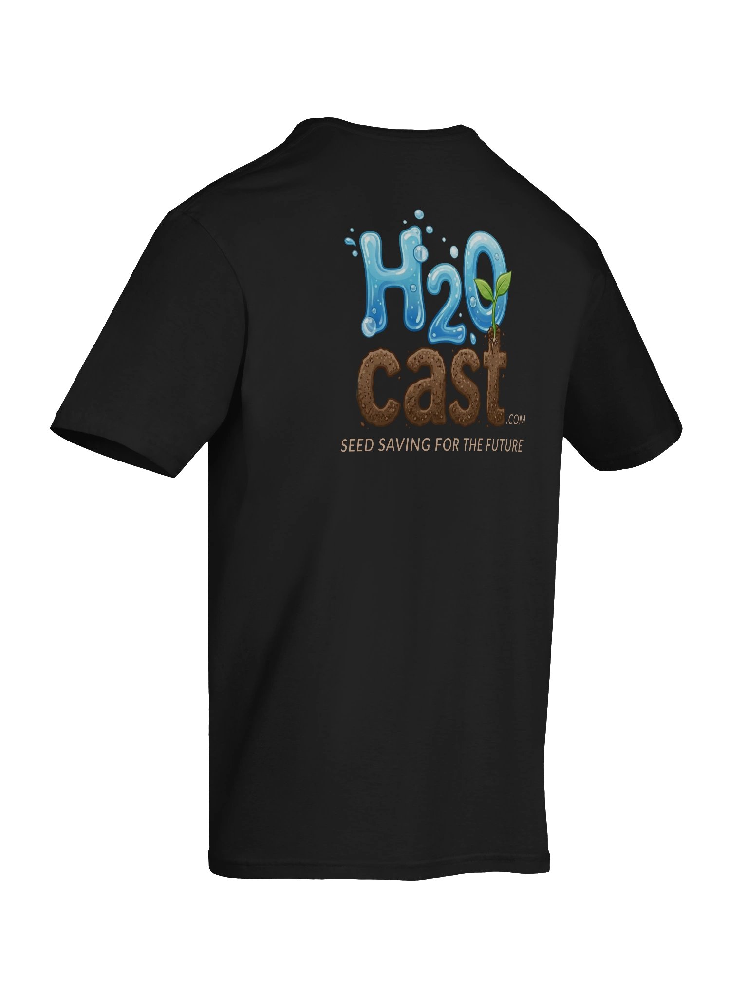 H2O Cast Eco Logo Tee Front and Back product image (8)