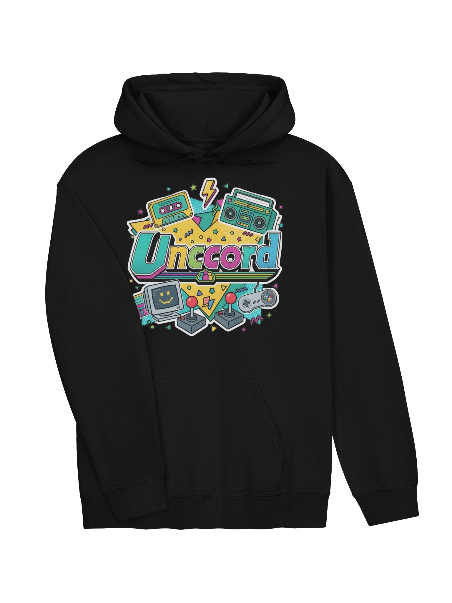 Uncord Retro Gamer Sticker Hoodie product image (5)