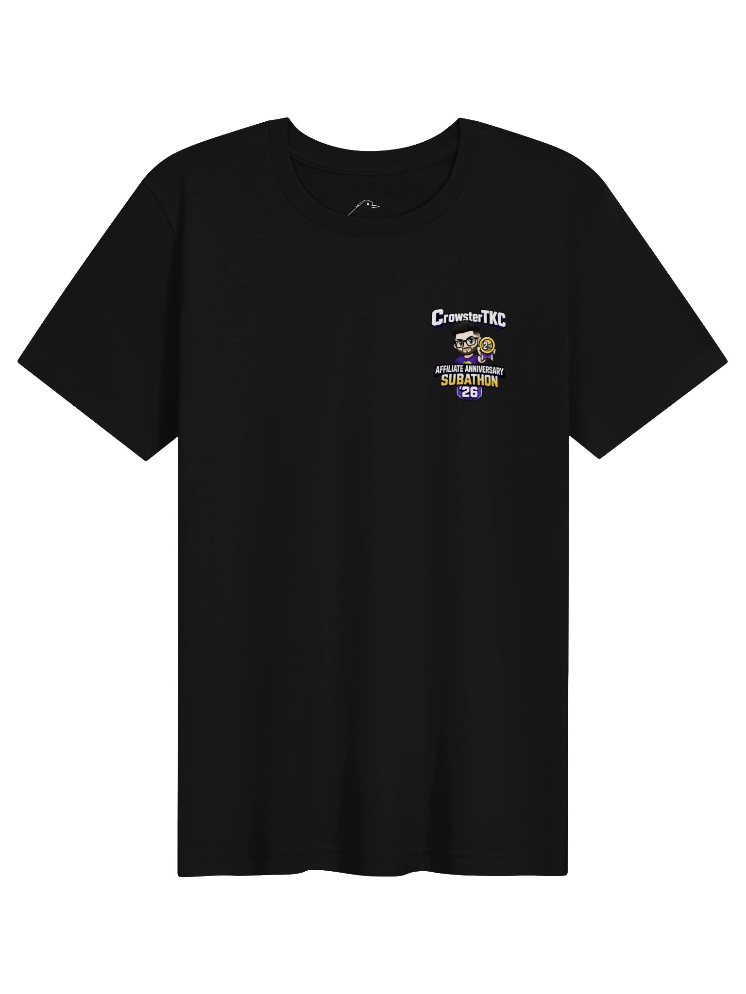 2026 Affiliate Anniversary Subathon Supporters T-Shirt product image (1)