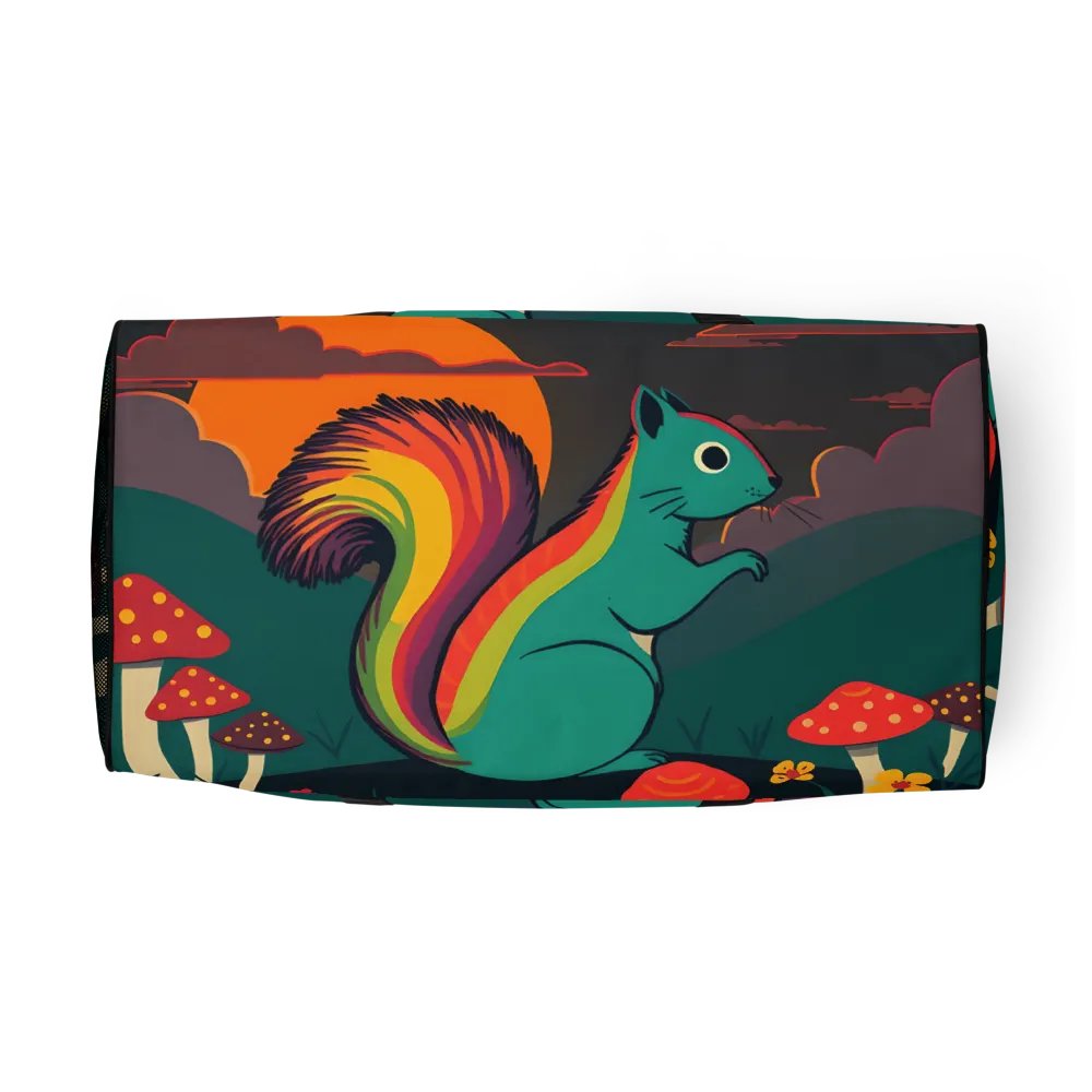 Rainbow Squirrel All-Over Duffle Bag product image (5)