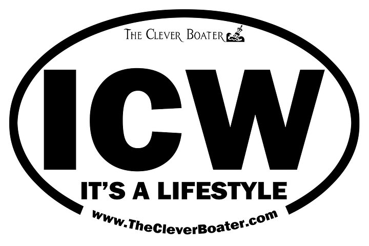 ICW - IT'S A LIFESTYLE - Euro style bumper sticker 4.5x3 inches product image (2)