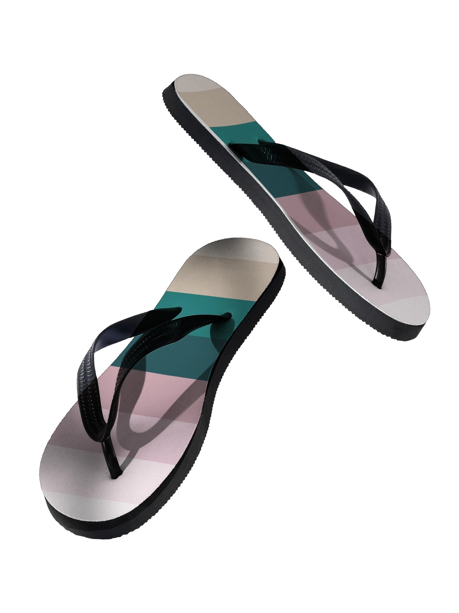 Mirrored Footprints Flip-Flops product image (2)