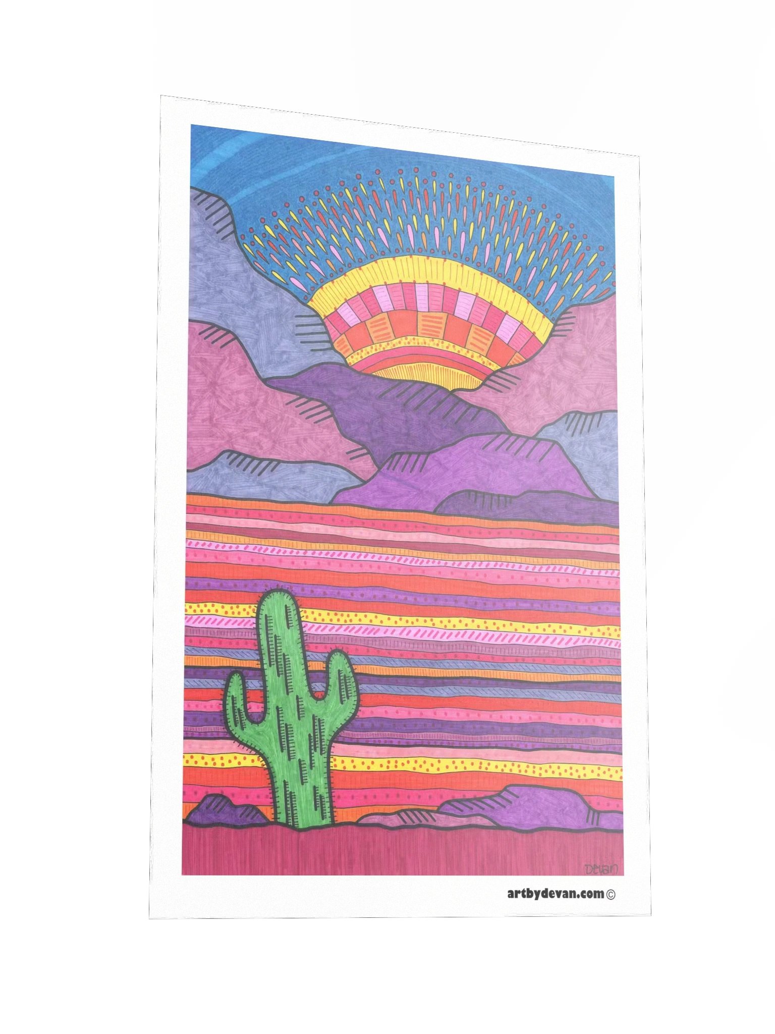 Art Print: Patterns in the Sand product image (2)
