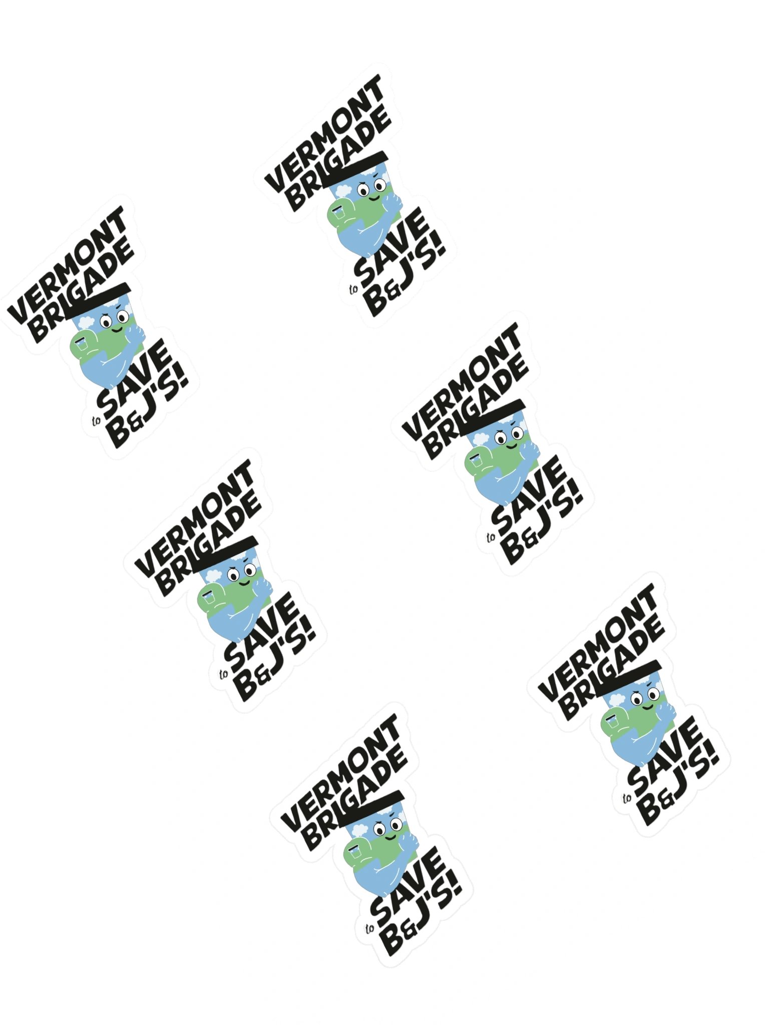 Official Vermont Brigade Stickers product image (1)