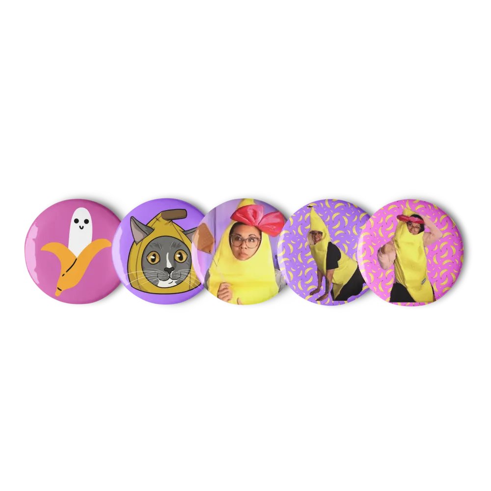 Bananathon Button Set product image (2)