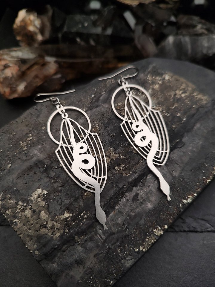Earrings Familiars - Deco Serpent product image (1)