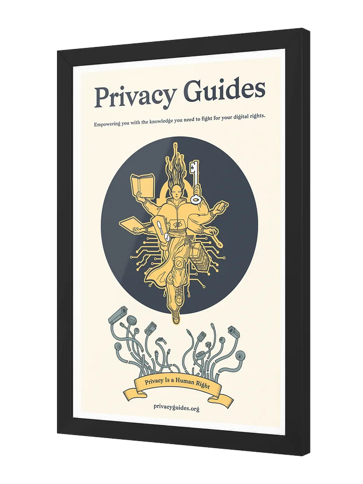 Defender of Privacy - Framed Poster product image (2)