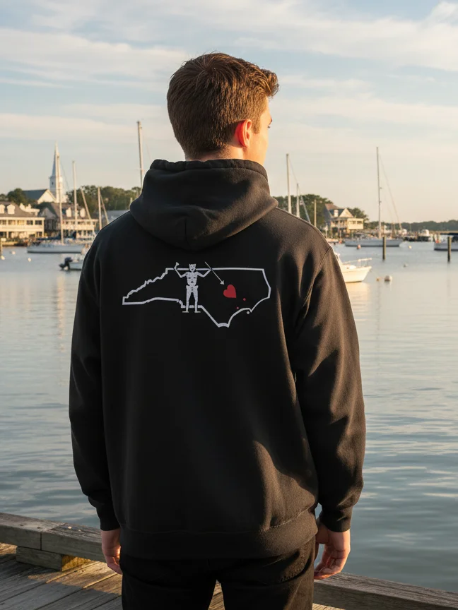 NC Blackbeard Hoodie product image (5)