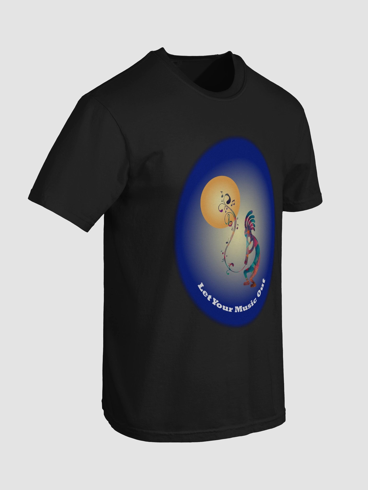 Wellness Shirt Unisex - Wellness Quotes - Let Your Music Out product image (6)
