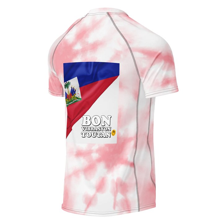 Edikasyon se Richès Men’s Recycled Rash Guard – Protect Your Skin. Represent Your Roots. product image (2)