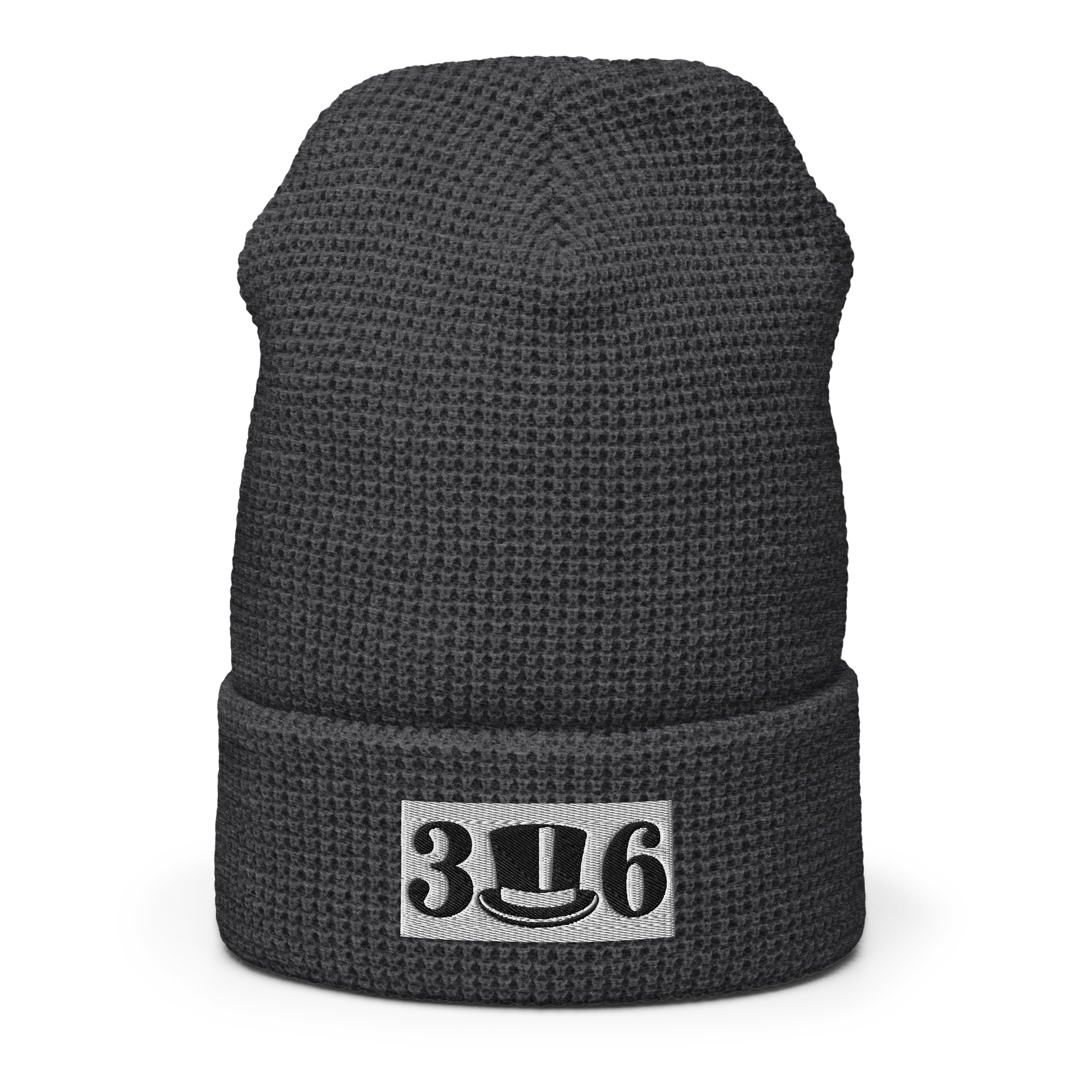 3 HAT 6 Waffle Beenie product image (2)