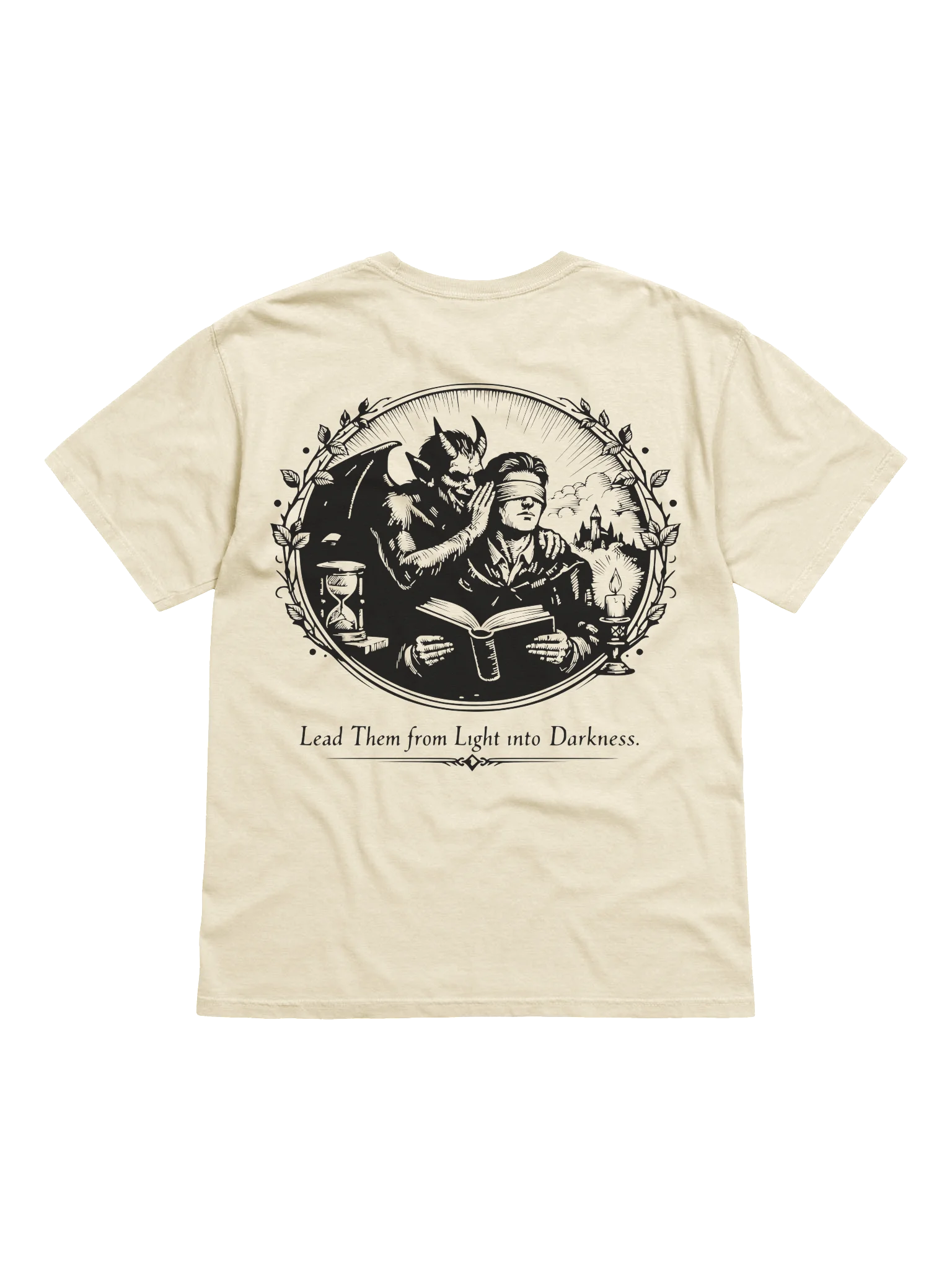Blinded to the Light (Black on White/Color) (Back) product image (1)