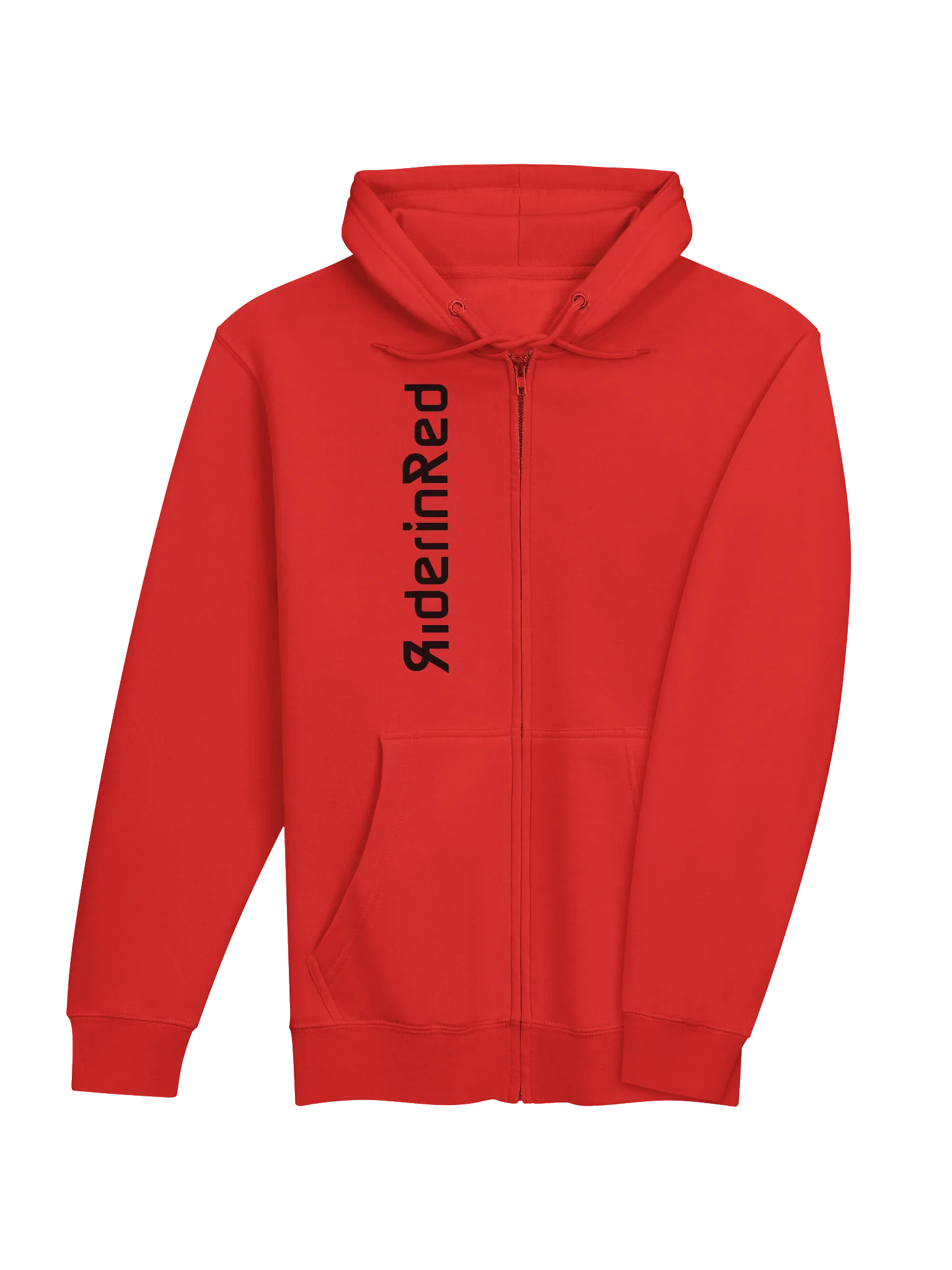 Rider In Red Zip-up Hoodie product image (4)