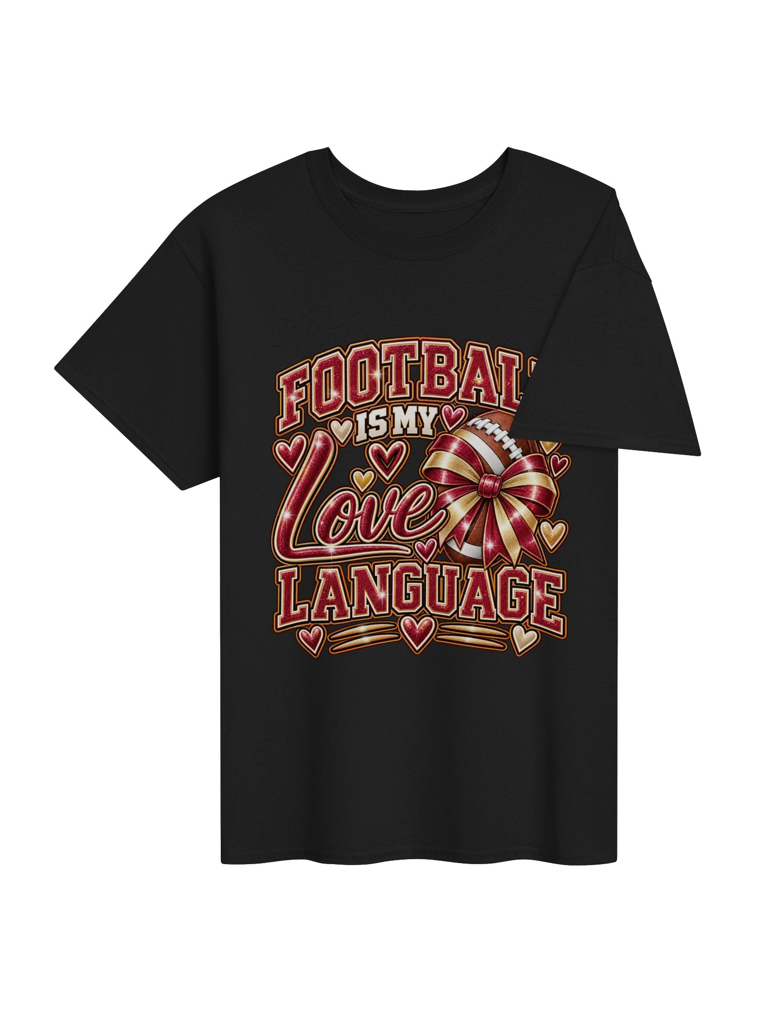 Football Is My Love Language Tee product image (14)