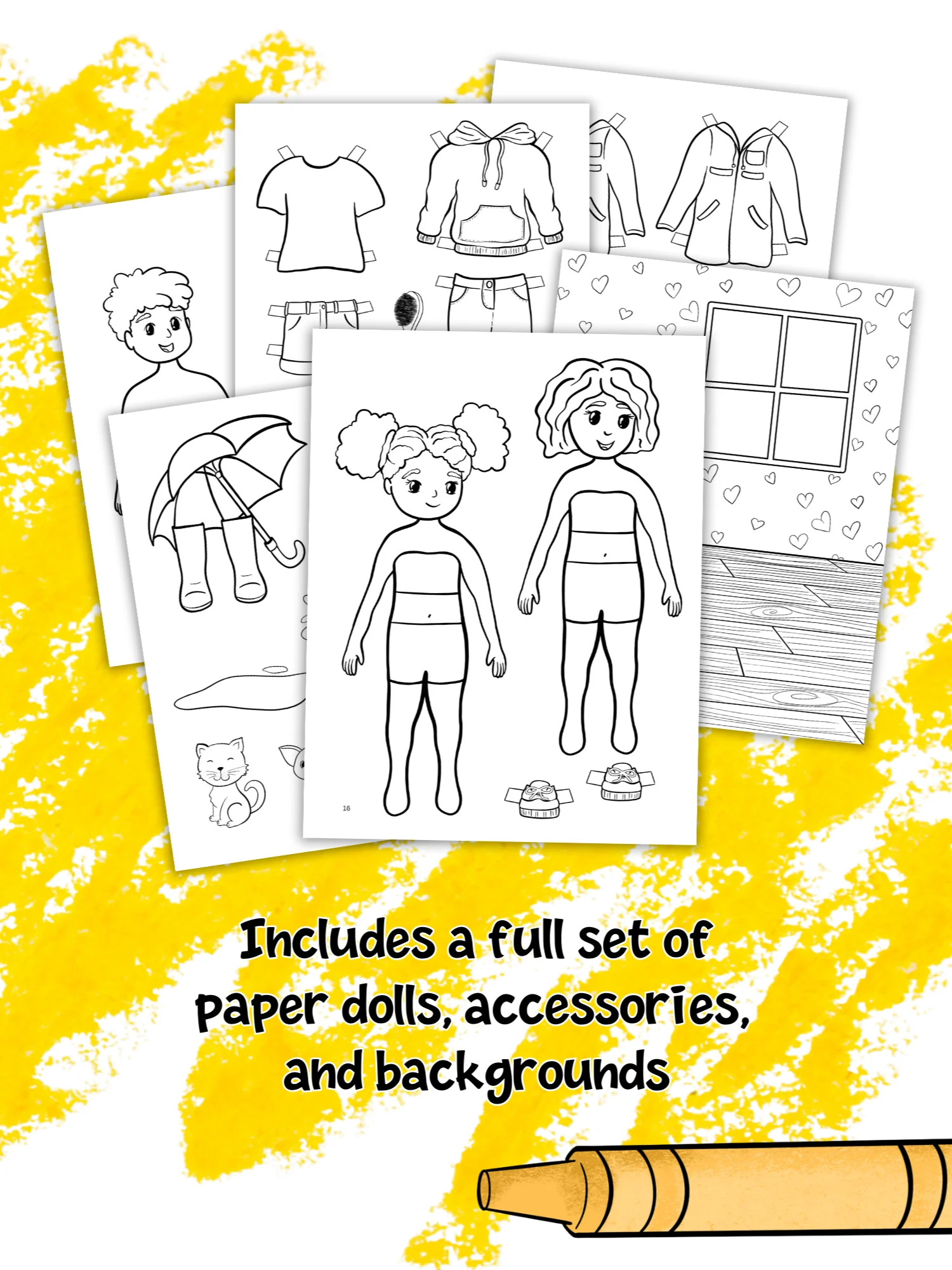 Spring Paper Dolls product image (2)