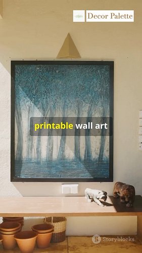 Affordable Art for Every Home! #DecorPalette #printablewallart