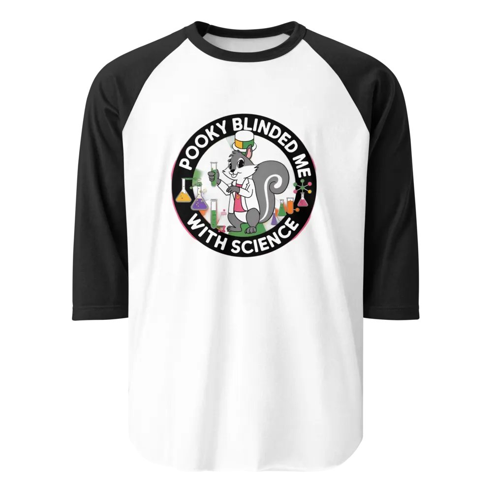 Pooky's Science Squirrel Raglan Tee product image (1)