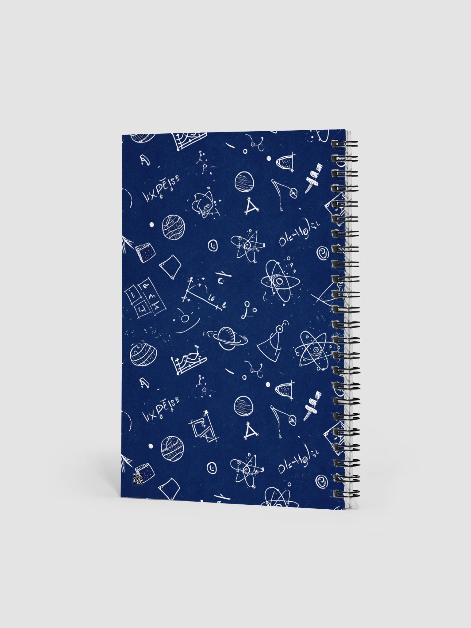 Cosmic Chalkboard Spiral Notebook product image (2)