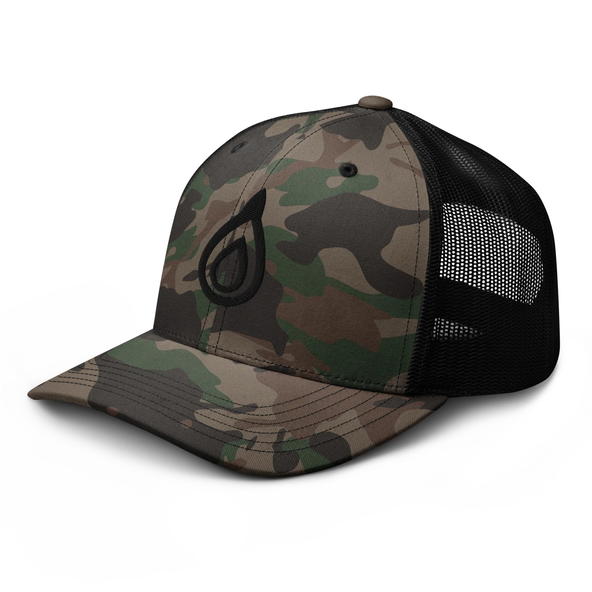 Chiroptera Logo Camo Trucker Hat product image (4)