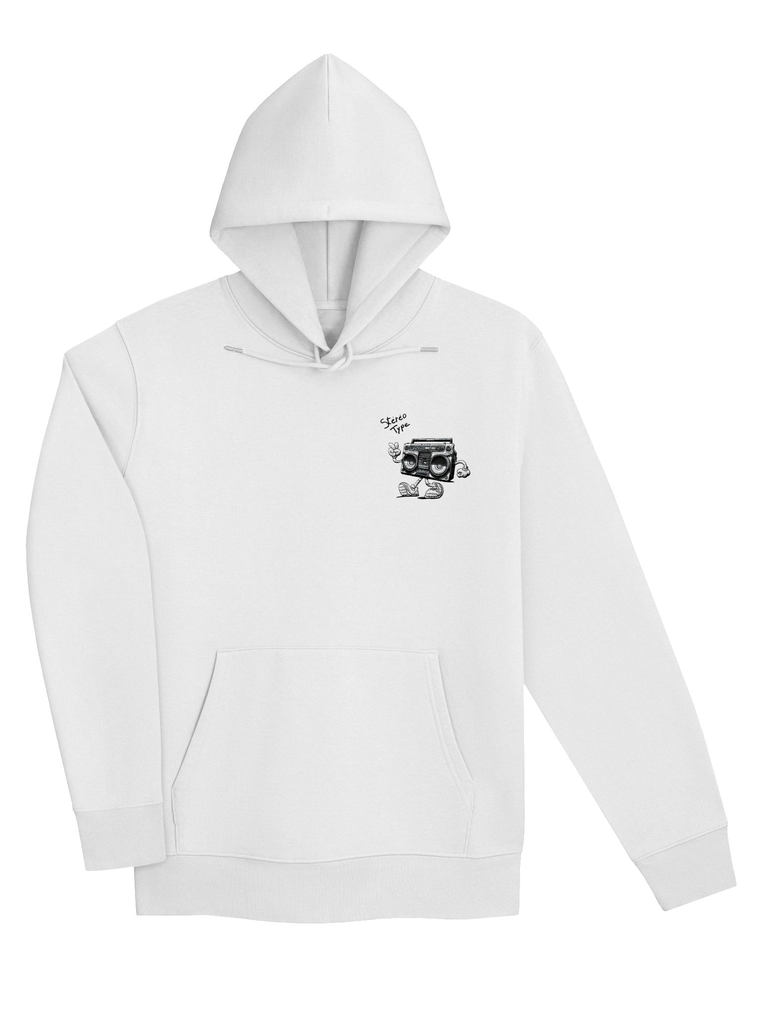 Stereo Type Embroidered Hoodie #2 product image (7)