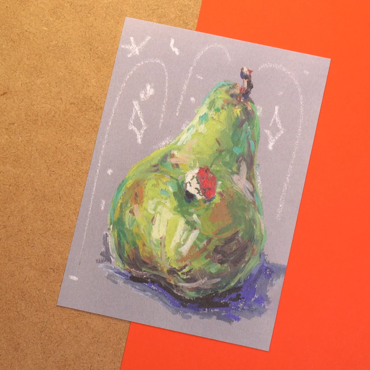 Polish Pear Postcard product image (2)