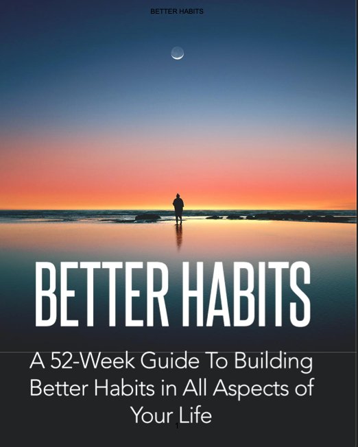 Better Habits 52 Week Guide product image (1)